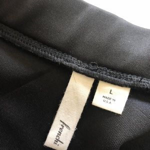 Frenchi black skater skirt